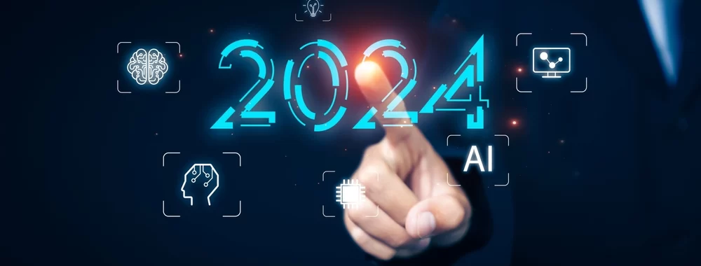 As inovações tecnológicas prometem movimentar o ano de 2024. Confira as 10 principais tendências em destaque! 
